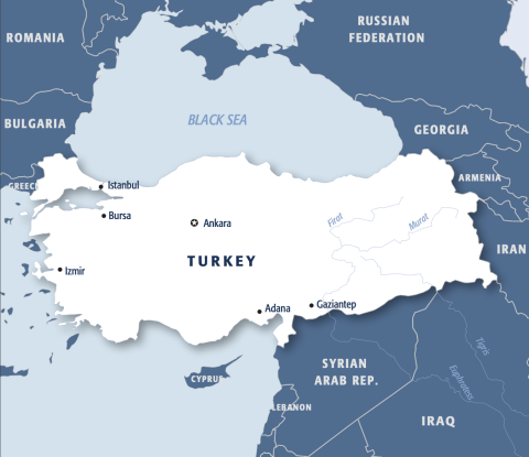 turkey map